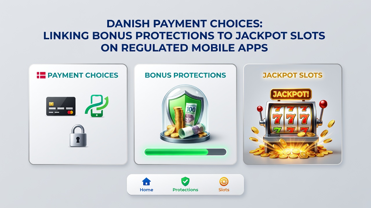 Diagram over transaktionsflow fra danske betalinger til jackpot beskyttelser i mobile apps